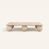 Liora Terra Travertine Decorative Object, detail view 6