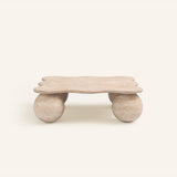 Liora Terra Travertine Decorative Object, detail view 5