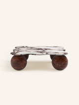 Liora Terra Travertine Decorative Object, detail view 10