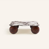 Liora Terra Travertine Decorative Object, detail view 4