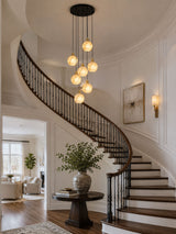 Nella Arc Alabaster Pendant Light, detail view 4
