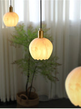 Nella Arc Alabaster Pendant Light, detail view 11