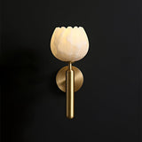 Nora Nest Alabaster Wall Light, detail view 11