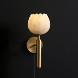 Nora Nest Alabaster Wall Light, detail view 10
