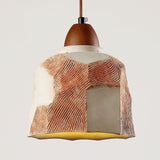 Riven Glow Wood Pendant Light, detail view 7