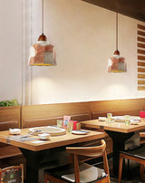 Riven Glow Wood Pendant Light, detail view 10