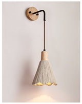 Sable Moss Wood Wall Light, detail view 11
