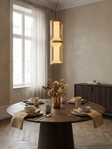 Solen Rain Glass Pendant Light, detail view 3