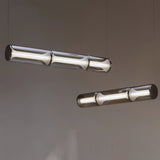 Solen Rain Glass Pendant Light, detail view 18
