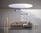 Solen Rain Glass Pendant Light, detail view 10