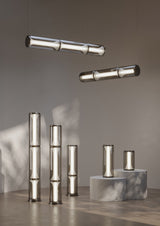 Solen Rain Glass Pendant Light, detail view 13
