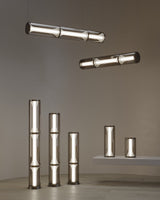Solen Rain Glass Pendant Light, detail view 11