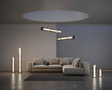 Solen Rain Glass Pendant Light, detail view 9