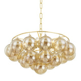 Vela Mist Glass Chandelier, detail view 22