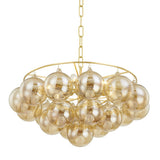 Vela Mist Glass Chandelier, detail view 21
