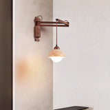 Sable Mist Travertine Wall Light, detail view 6