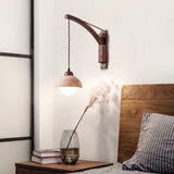 Sable Mist Travertine Wall Light, detail view 9