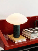 Elara Line Marble Table Lamp, detail view 7