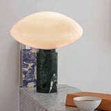 Elara Line Marble Table Lamp, detail view 5