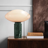 Elara Line Marble Table Lamp, detail view 2