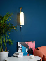 Flora Vista Glass Wall Light, detail view 11