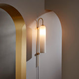 Flora Vista Glass Wall Light, detail view 2