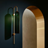 Flora Vista Glass Wall Light, detail view 7