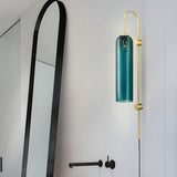 Flora Vista Glass Wall Light, detail view 5