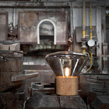 Thea Oak Glass Table Lamp, detail view 33