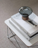 Thea Oak Glass Table Lamp, detail view 36