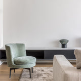 Thea Oak Glass Table Lamp, detail view 41