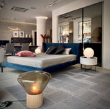 Thea Oak Glass Table Lamp, detail view 58
