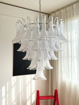 Luma Lark Glass Chandelier, detail view 3
