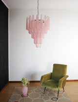 Mira Rain Glass Chandelier, detail view 7