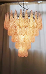 Nella Field Glass Chandelier, detail view 19