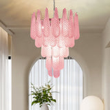 Nella Field Glass Chandelier, detail view 2