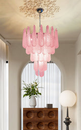 Nella Field Glass Chandelier, detail view 14