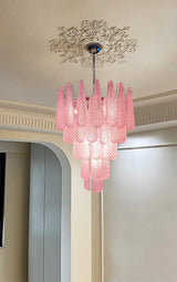 Nella Field Glass Chandelier, detail view 15