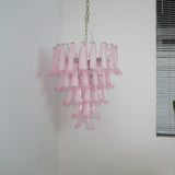 Orin Flint Glass Chandelier, detail view 5