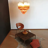 Corin Shade Glass Chandelier, detail view 13