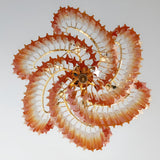 Corin Shade Glass Chandelier, detail view 19