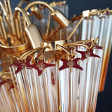Corin Shade Glass Chandelier, detail view 22