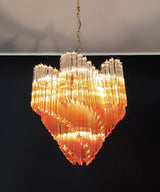 Corin Shade Glass Chandelier, detail view 8