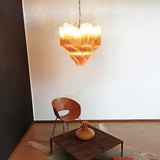 Corin Shade Glass Chandelier, detail view 10