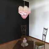 Corin Shade Glass Chandelier, detail view 51
