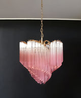 Corin Shade Glass Chandelier, detail view 2