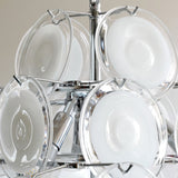 Vela Moss Glass Chandelier, detail view 13