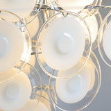 Vela Moss Glass Chandelier, detail view 14