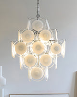 Vela Moss Glass Chandelier, detail view 9