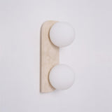 Nella Morrow Travertine Wall Light, detail view 68